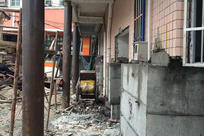 白银当建筑物出现这些危险信号必须要加固处理！